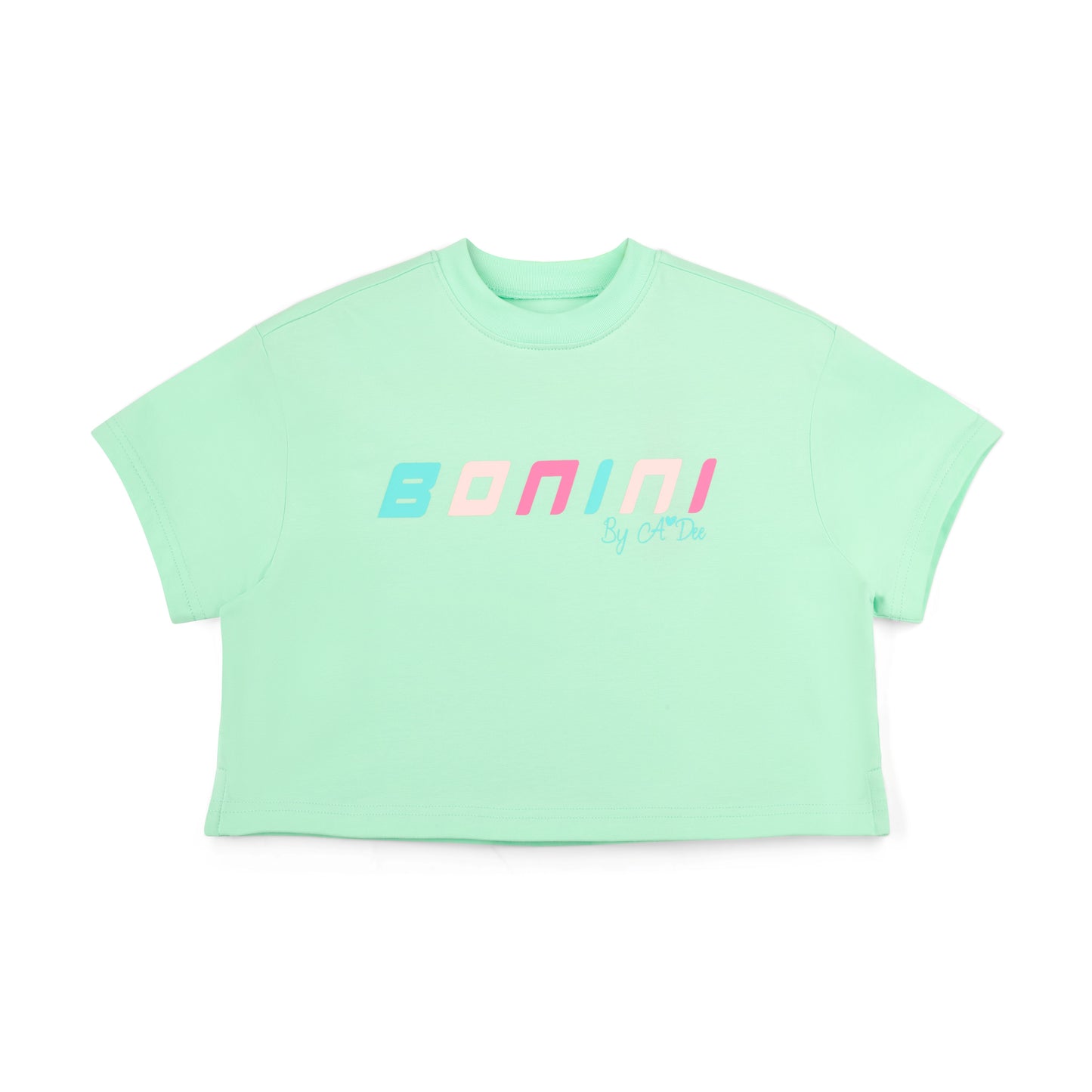 Bonini - Mint, cropped T-shirt