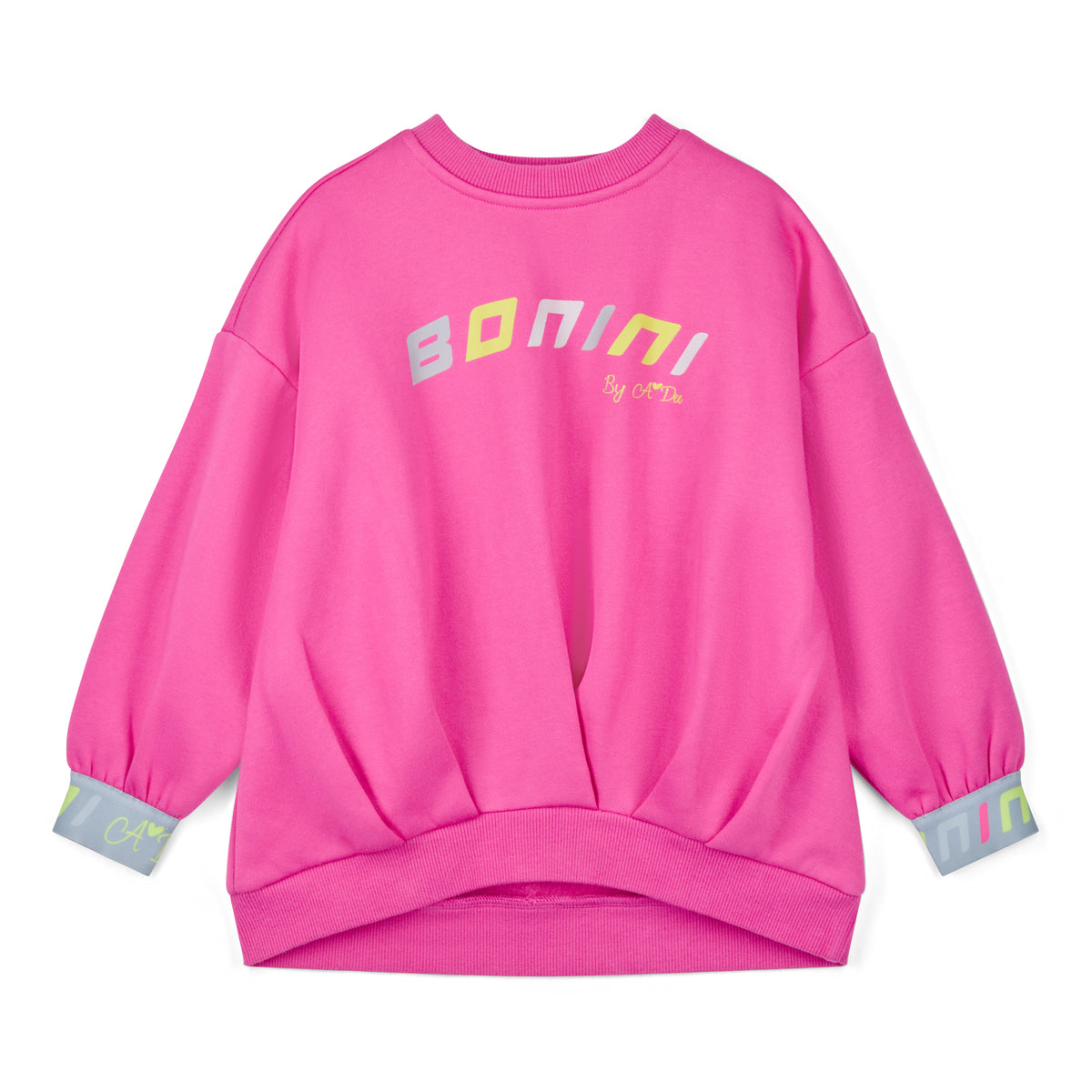 Bonini - Hot Pink tape sweatshirt