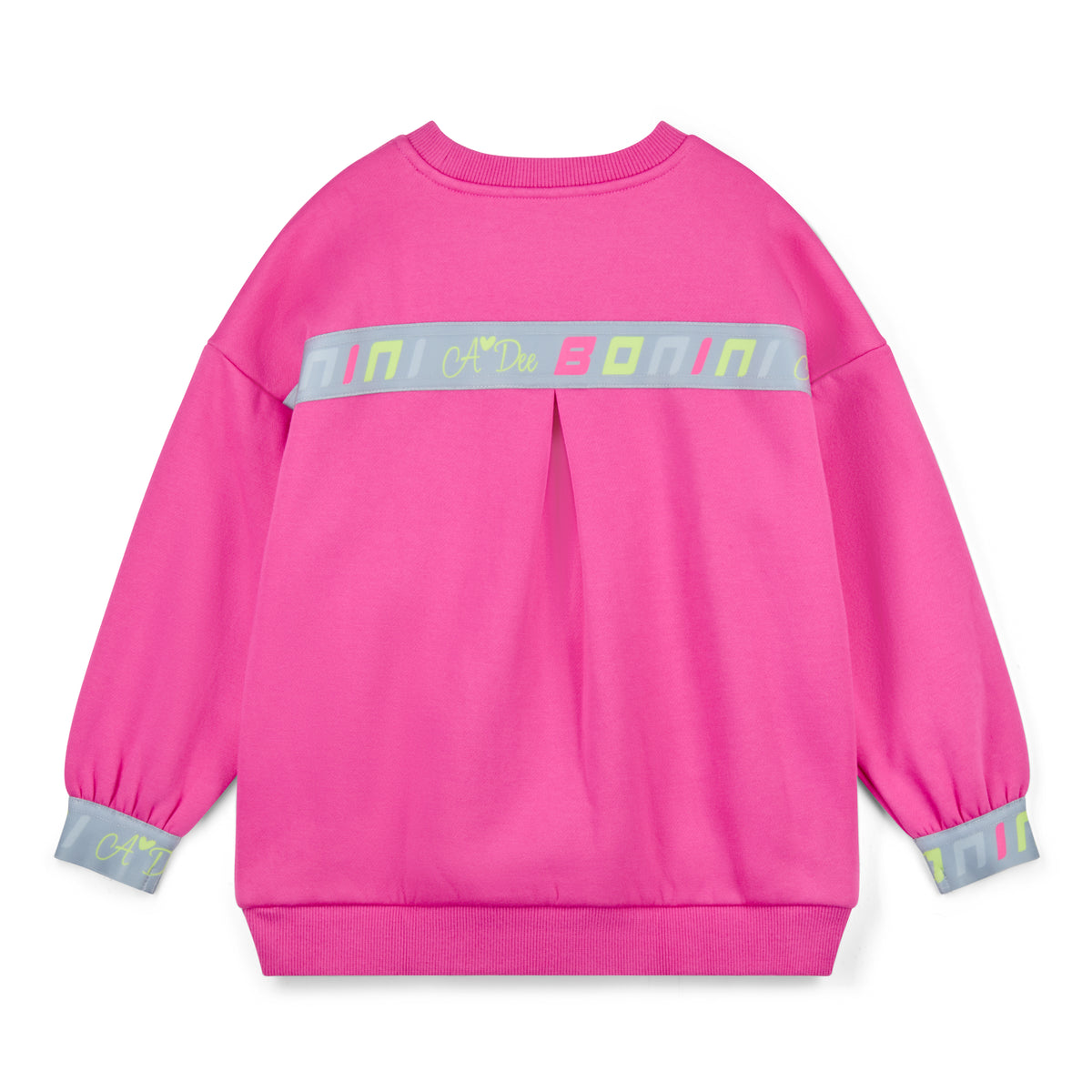 Bonini - Hot Pink tape sweatshirt