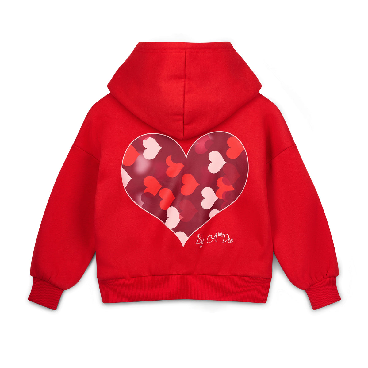 Bonini - Red oversized hoodie