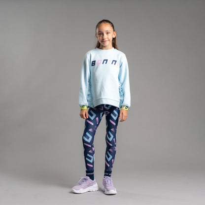 Bonini - Sky blue split side jumper, Strive