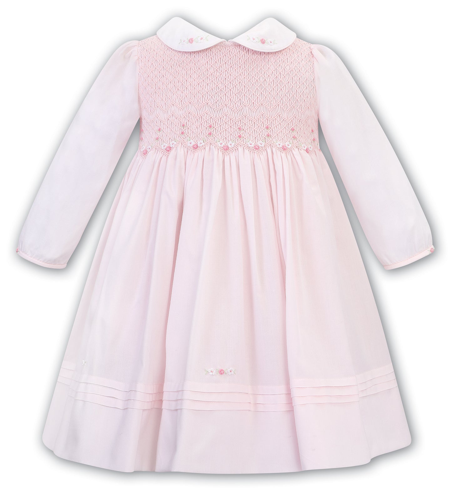 Sarah Louise, Dresses, Sarah Louise - Traditional hand-smocked, pink dress, short sleeves