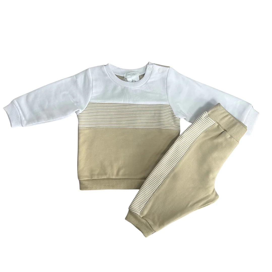 deolinda, 2 piece jogging outfit, Deolinda - Jogging suit, biscuit