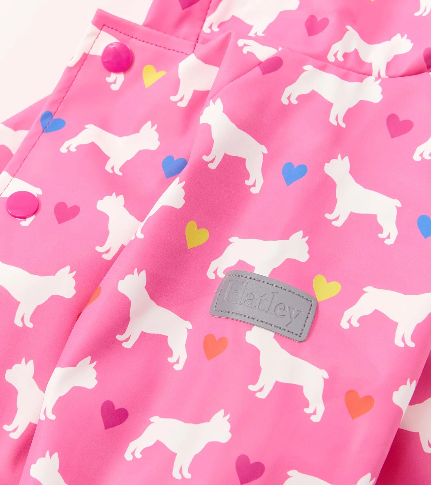 Hatley, raincoats, Hatley - French bulldogs pre-school raincoat