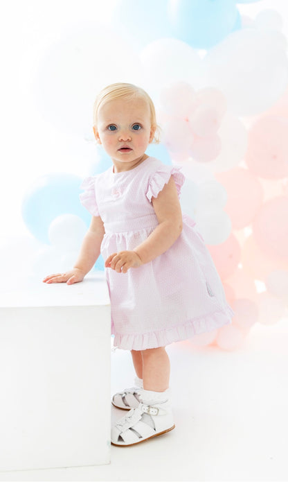blues baby - 2 piece pink sundress and pants