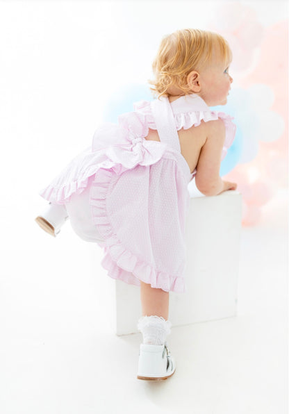 blues baby - 2 piece pink sundress and pants