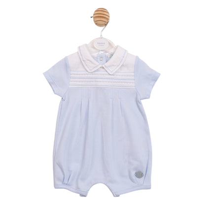 Mintini - Pale blue romper
