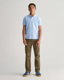 Gant, polo T-shirts, Gant - Short sleeve polo T-Shirt, light blue, Youth