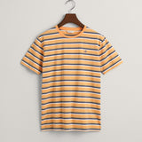 Gant - Orange striped crew neck T-shirt, Kids 2-8yrs