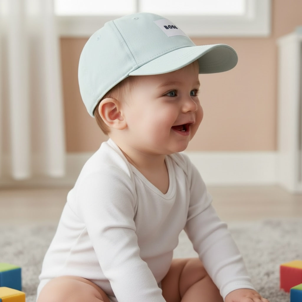 Boss - Baby cap, mint green
