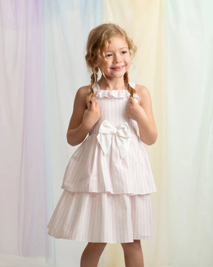 Caramelo Kids - Pink Stripe Dress