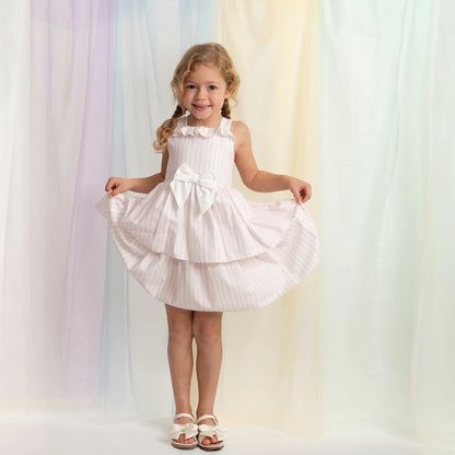 Caramelo Kids - Pink Stripe Dress