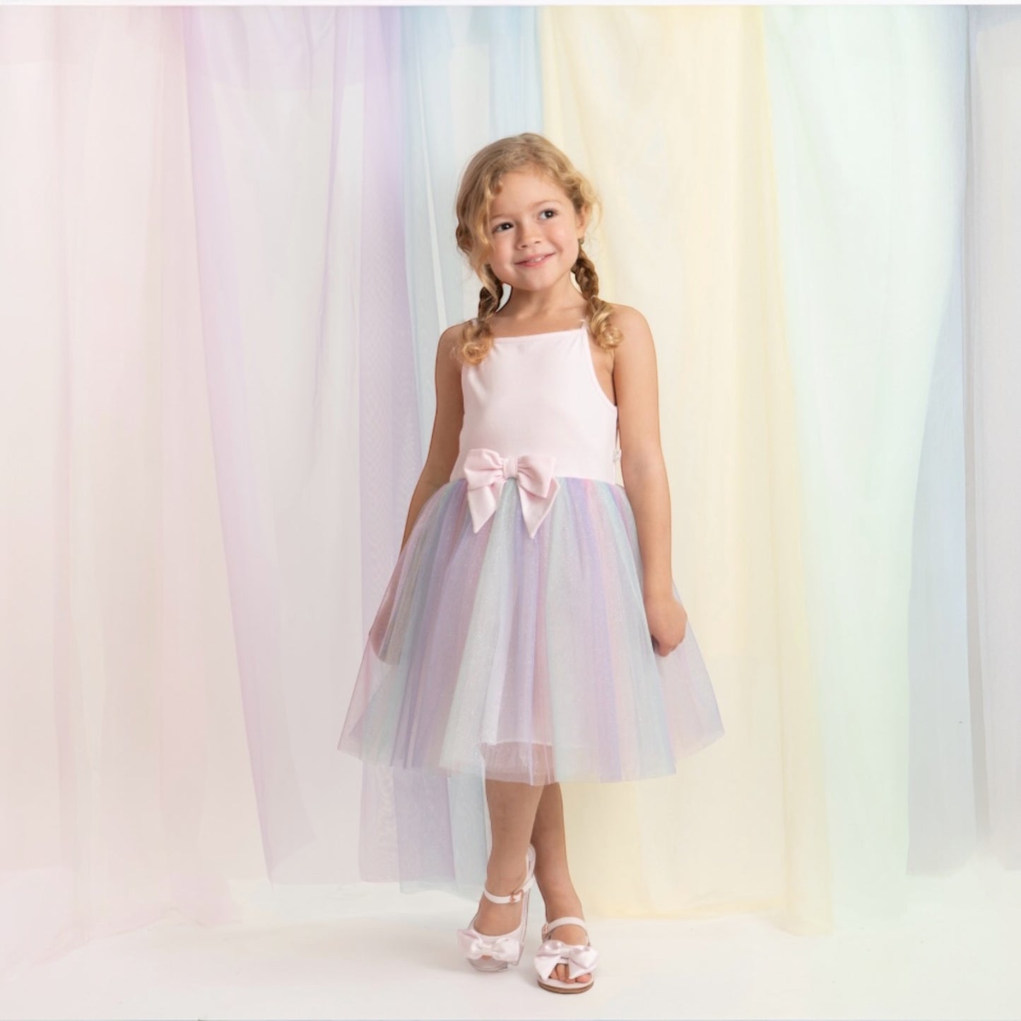 Caramelo Kids - Dress Rainbow