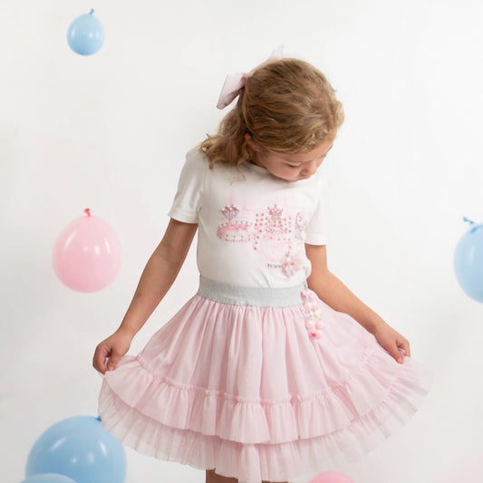 Caramelo Kids -  Top & Skirt Set