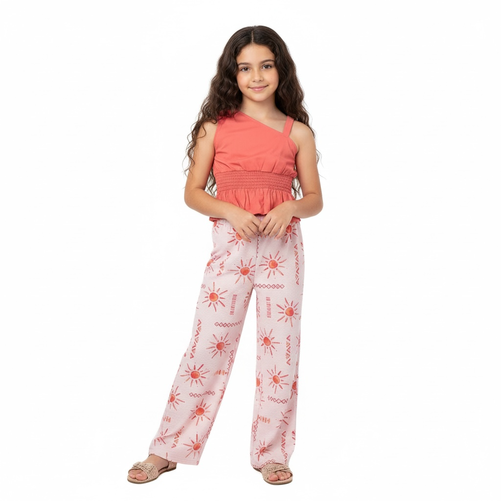 Mayoral - Top & Trouser Set, Coral