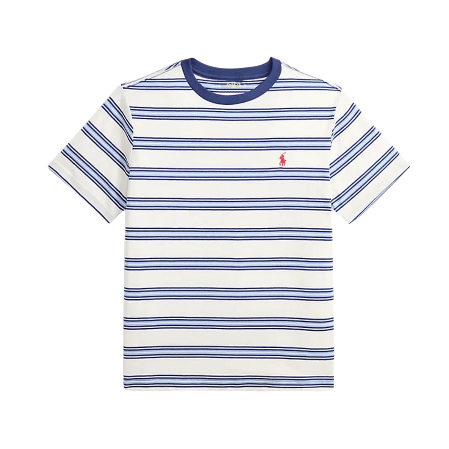 Ralph Lauren - T-shirt, White and Blue Stripe