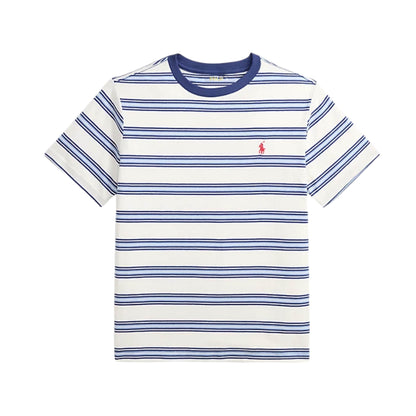 Ralph Lauren - T-shirt, White and Blue Stripe