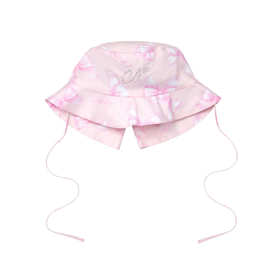 Little A - Sun hat, pink blossom