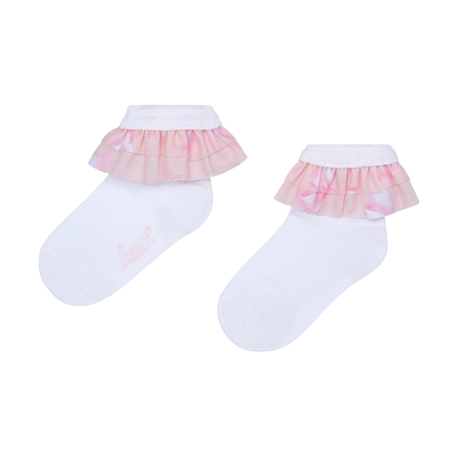 Little A - Socks, Bow print