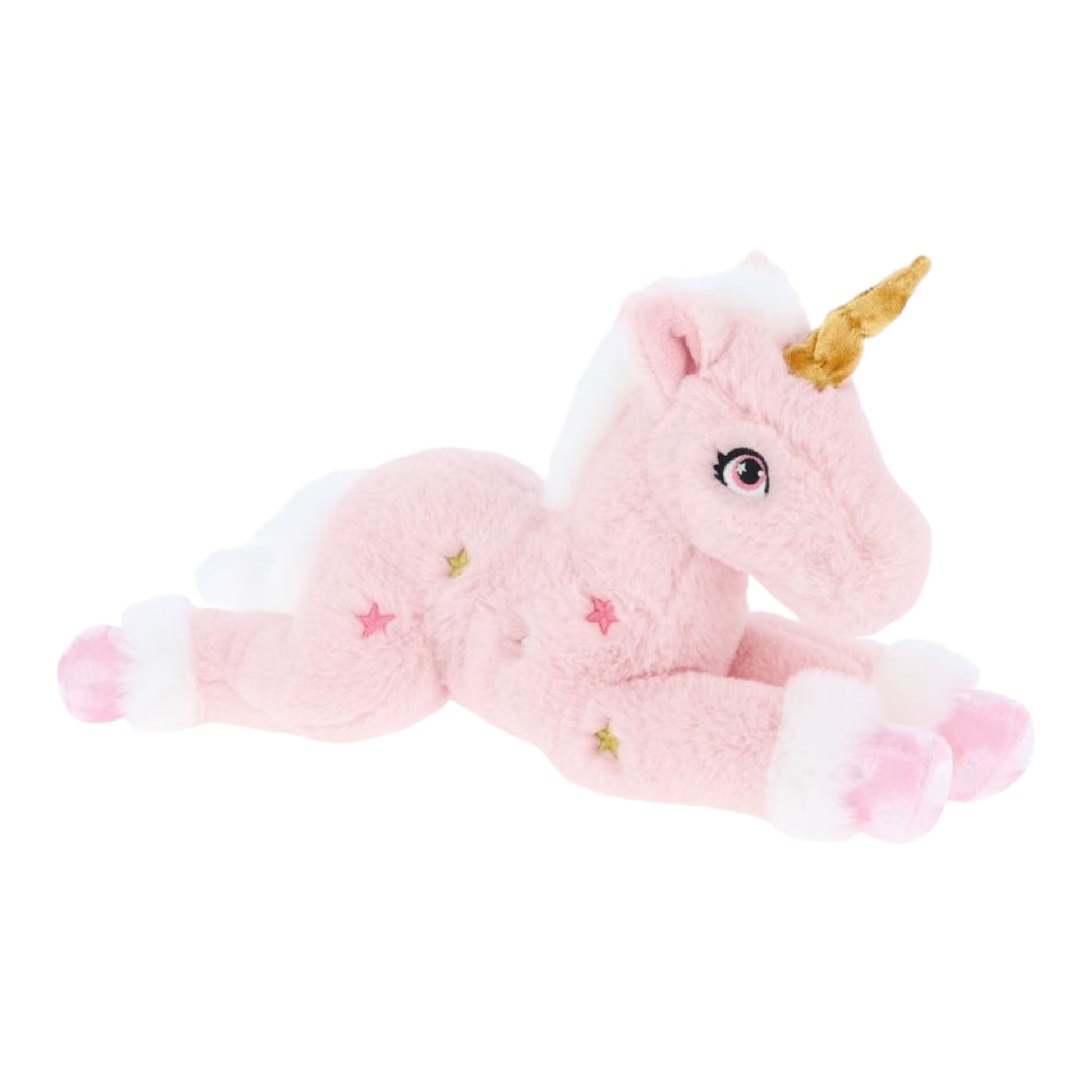 Keel, soft toy, Keel eco - Star unicorn, pink and white