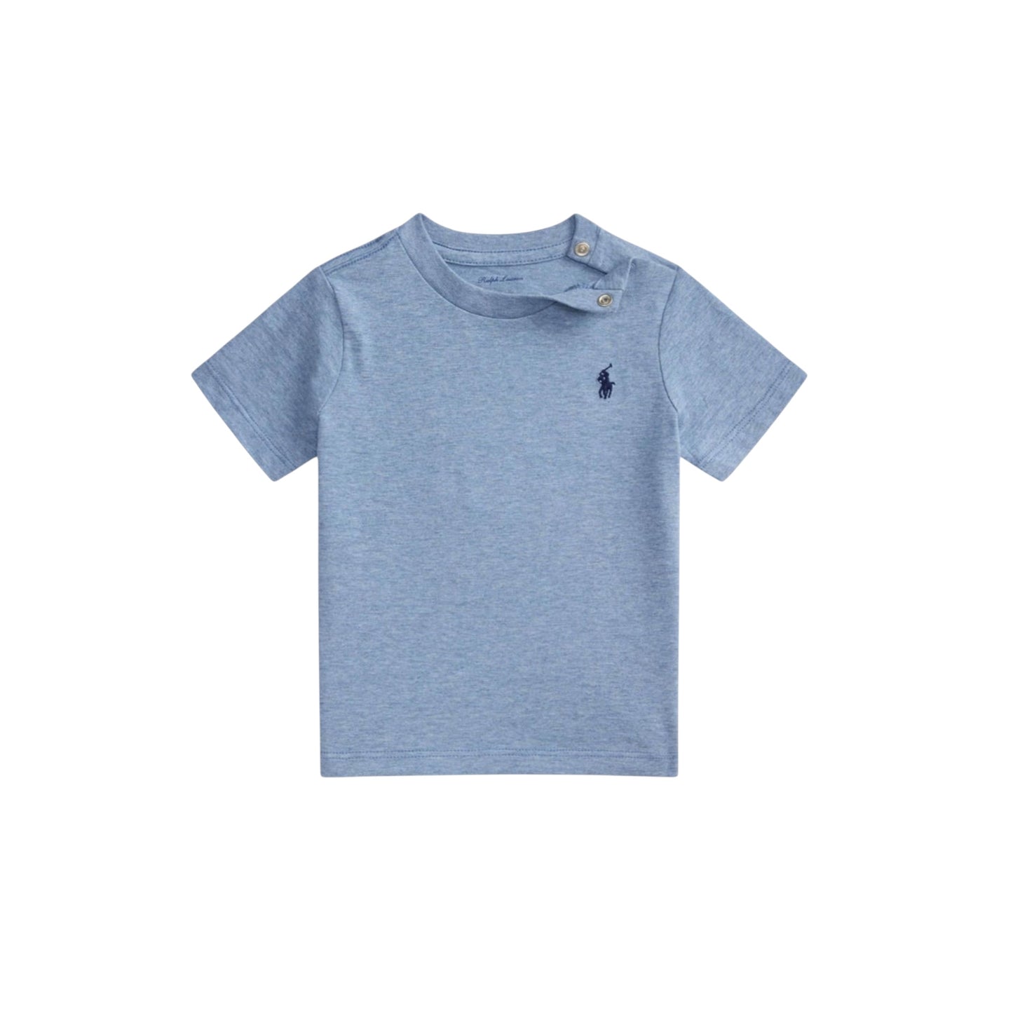 Ralph Lauren - T-shirt Heather Blue, 3m - 24m