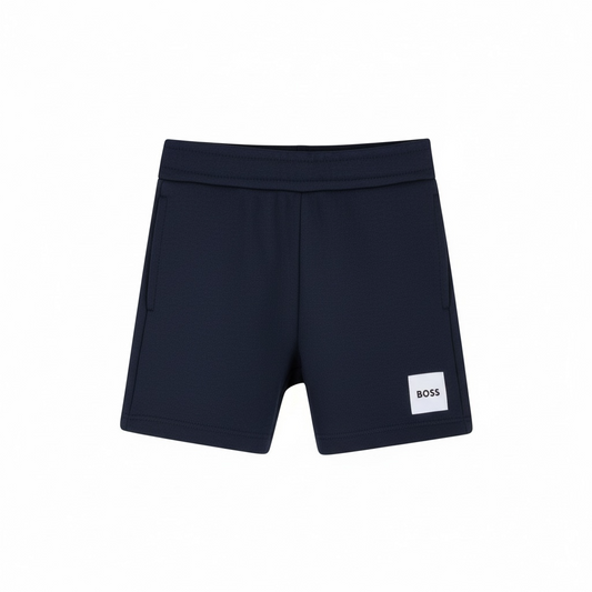 Boss - Navy  jersey shorts