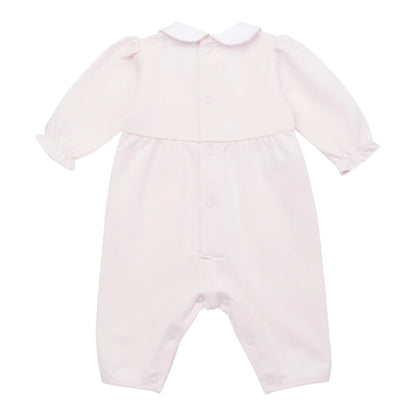 Emile et Rose, 2 piece baby set, Emile et Rose - Romper and hat set, soft pink