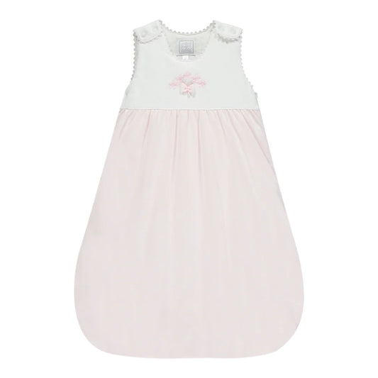 Emile et Rose, pyjamas, Emile et Rose - White and pink sleep bags