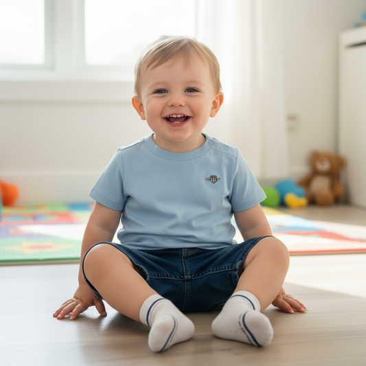 Gant - T-shirt, Light blue (12m - 7yr)