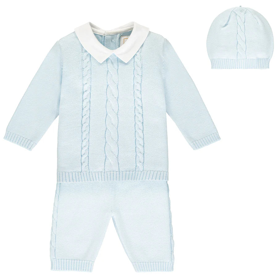 Emile et Rose, 3 piece outfits, Emile et Rose - 3 piece fine knit outfit