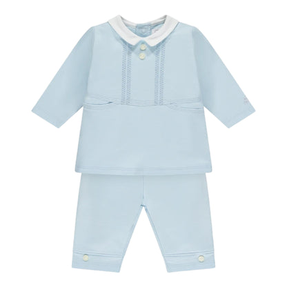 Emile et Rose, 2 piece outfits, Emile et Rose - Pale blue 2 piece outfit