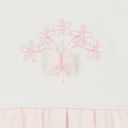 Emile et Rose, all in ones, Emile et Rose - Pink and white all in one, Fran