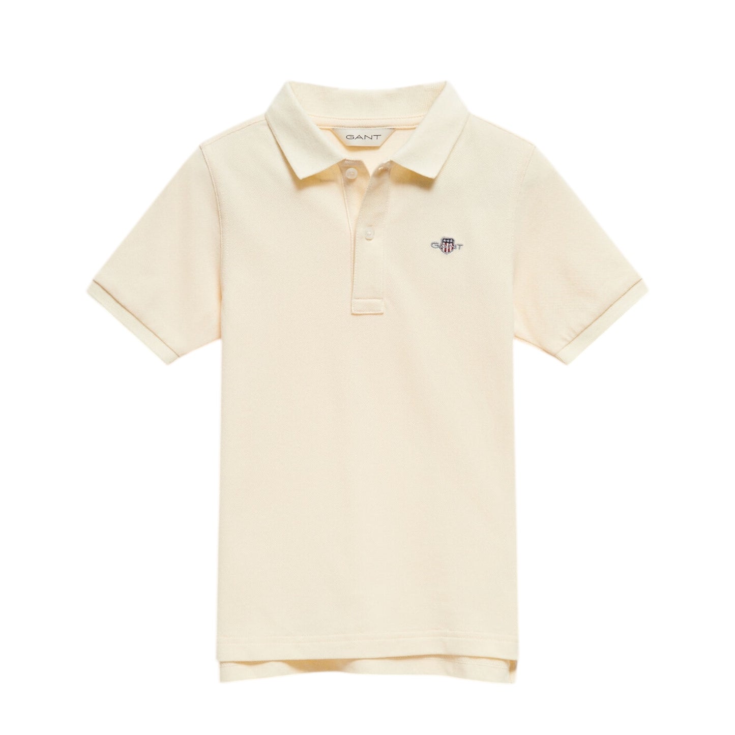 Gant - Polo T-shirt, buttermilk