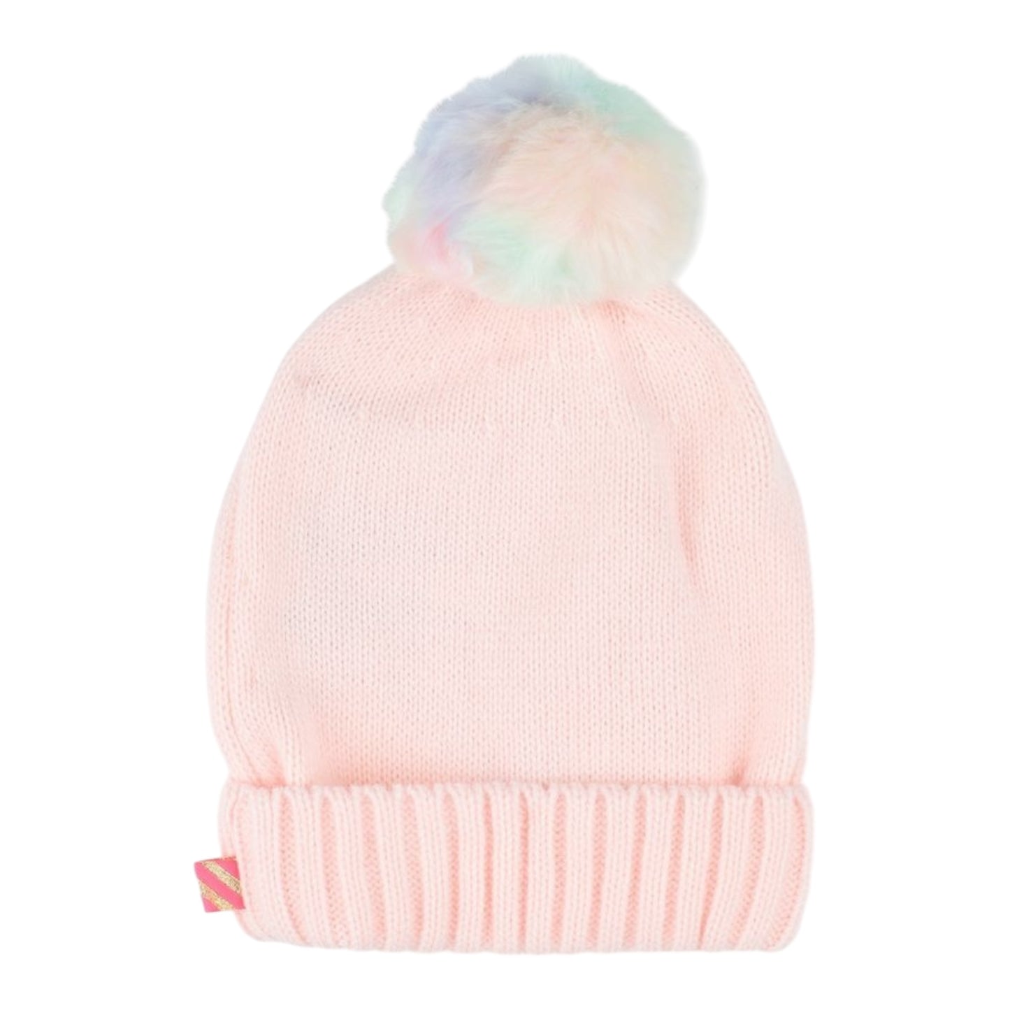 Billieblush, Hats, Billieblush - Pull on hat, soft pink with funky unicorn design