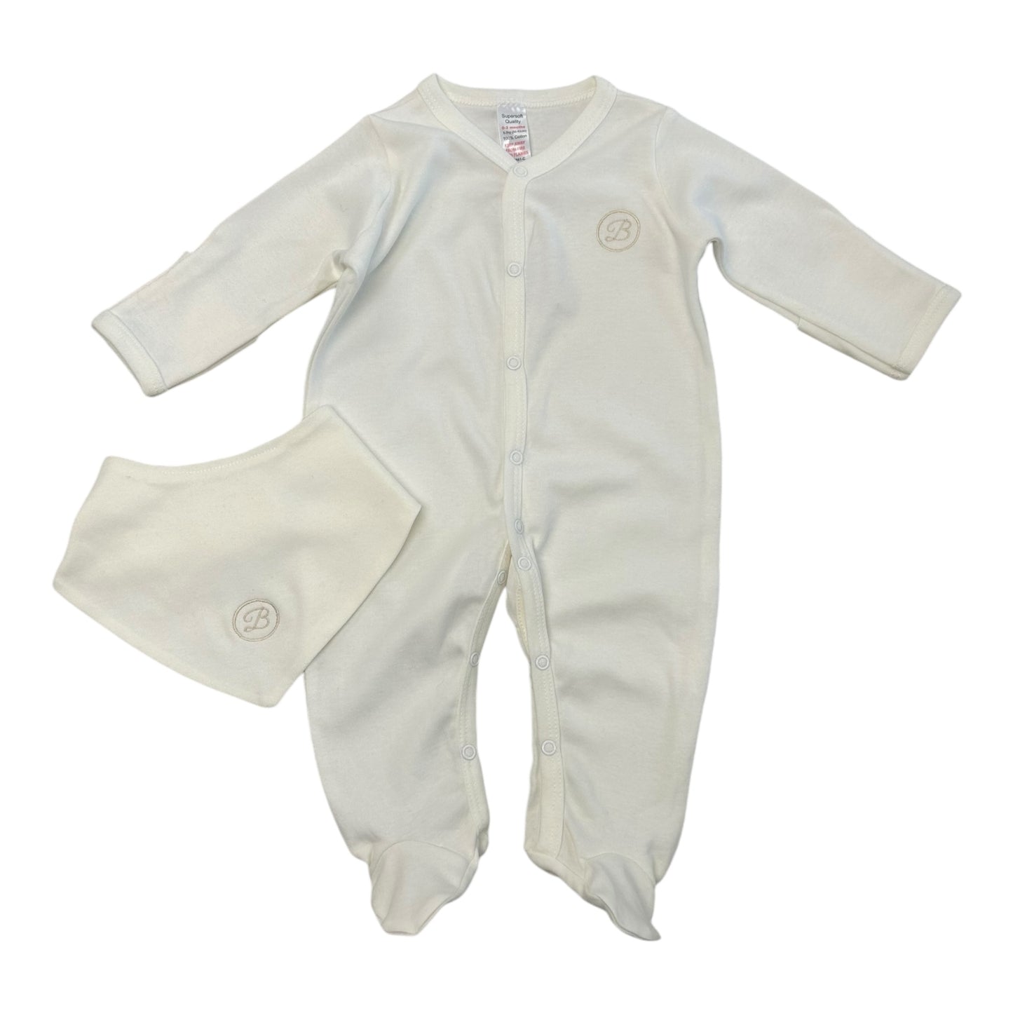 Betty Mckenzie, Baby Gift Sets, Betty Mckenzie - Romper Gift Set, Neutral