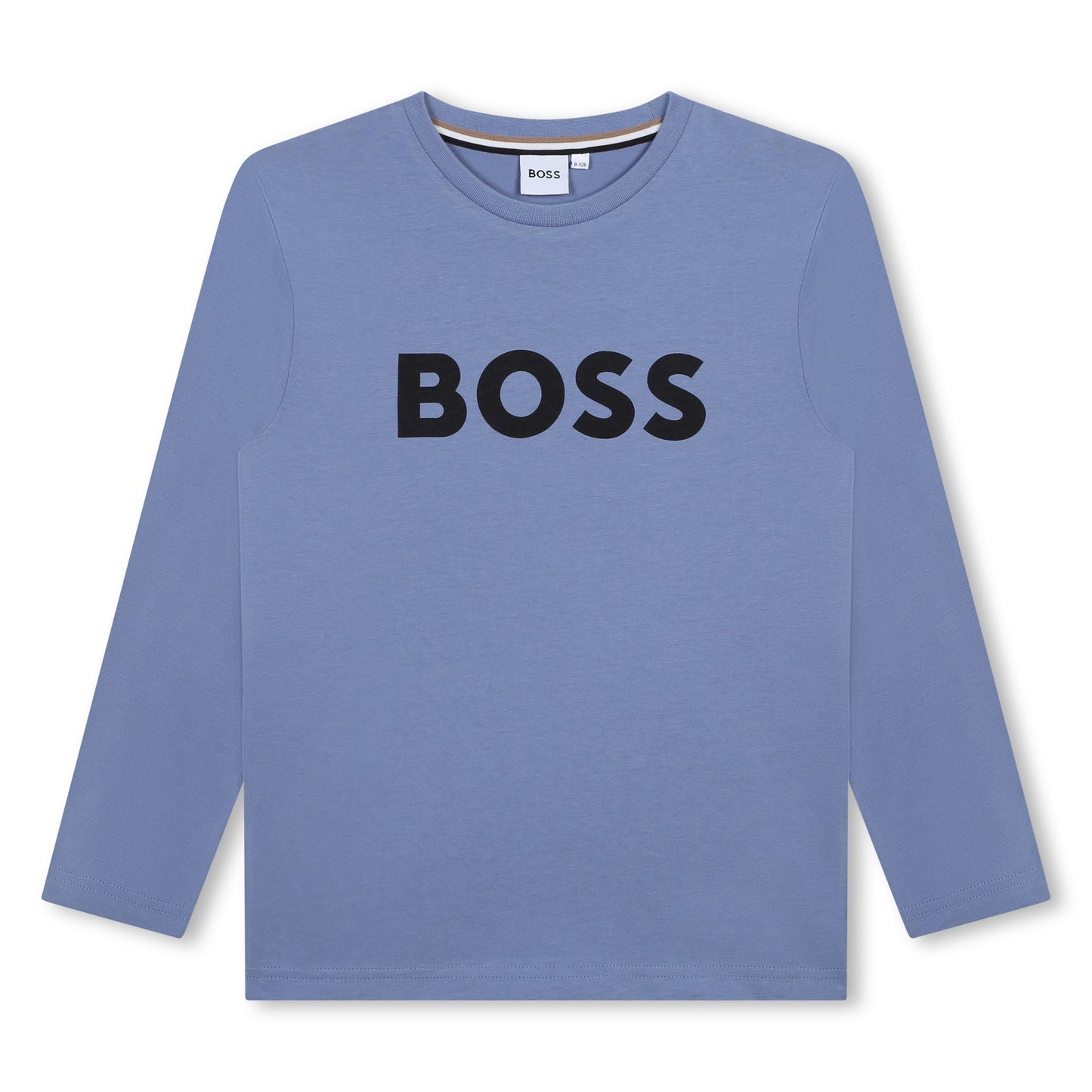 Boss, T-shirt, Boss - Blue/ Grey long sleeved T-shirt