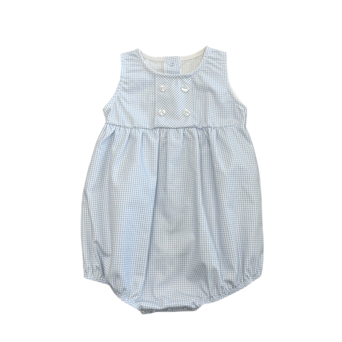 Rapife - Pale blue and white romper