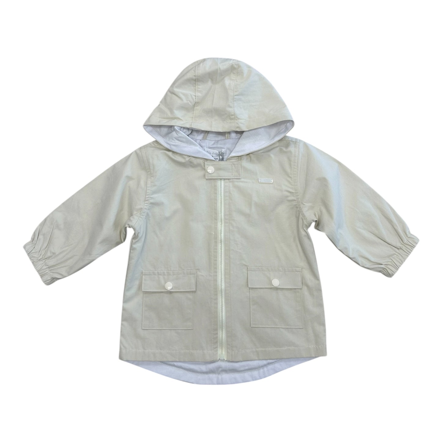 blues baby - beige jacket with hood
