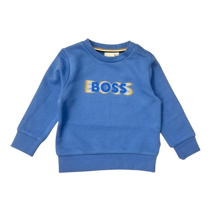 Boss, sweatshirts, Boss - Blue sweatshirt