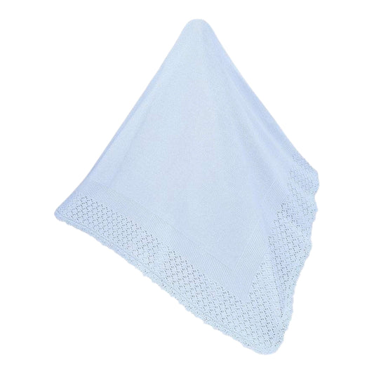 Sarah Louise - Light blue shawl