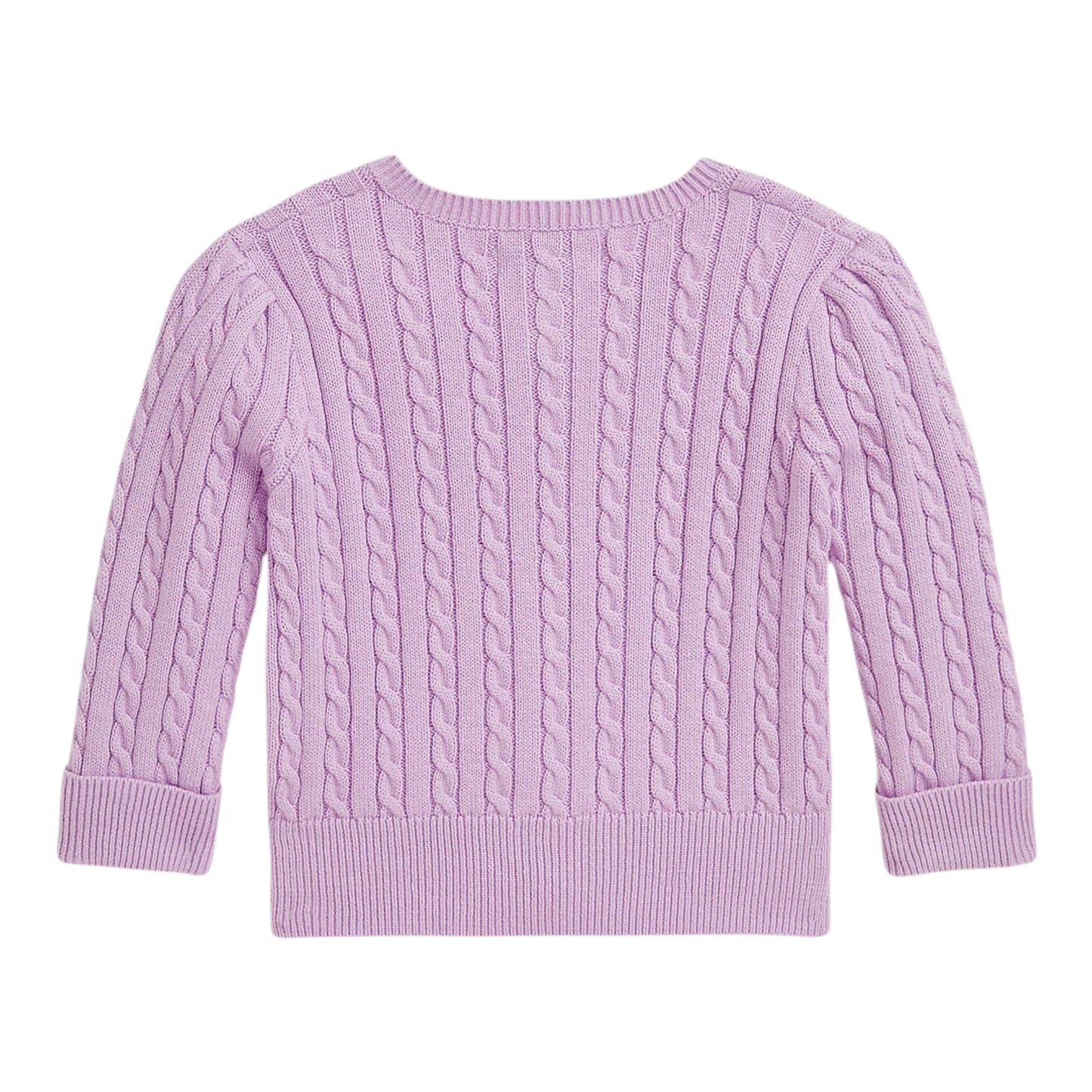 Ralph Lauren, Cardigans, Ralph Lauren - Spring iris lilac cable knit  cardigan