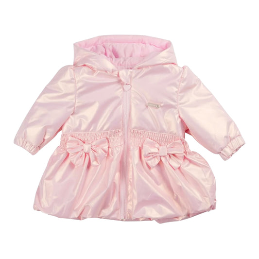 Mintini, Coats & Jackets, Mintini - Light pink coat with hood