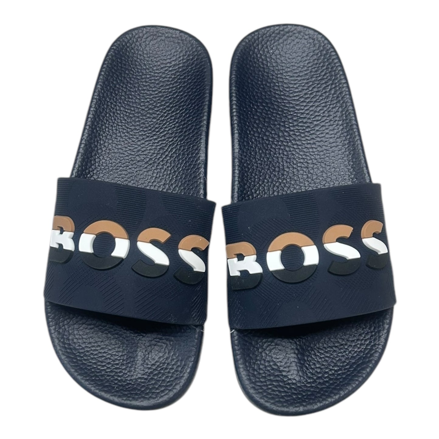 Boss, footwear, BOSS - Navy slides