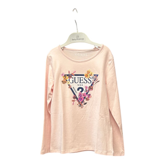 Guess, T-shirt, Guess - Long sleeve t-shirt, pink