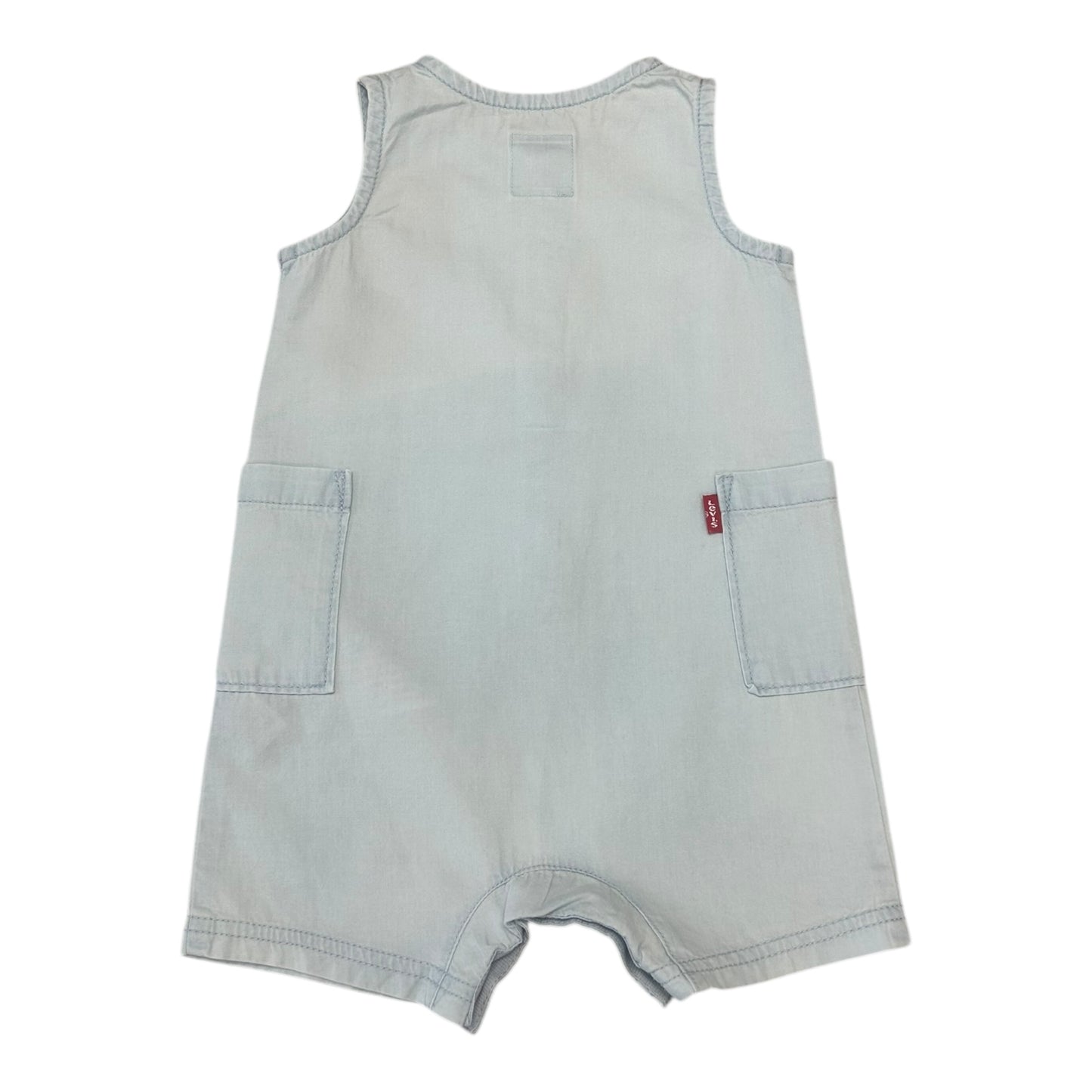 Levi's, romper and hat, Levi's - Denim romper & hat, baby/toddler