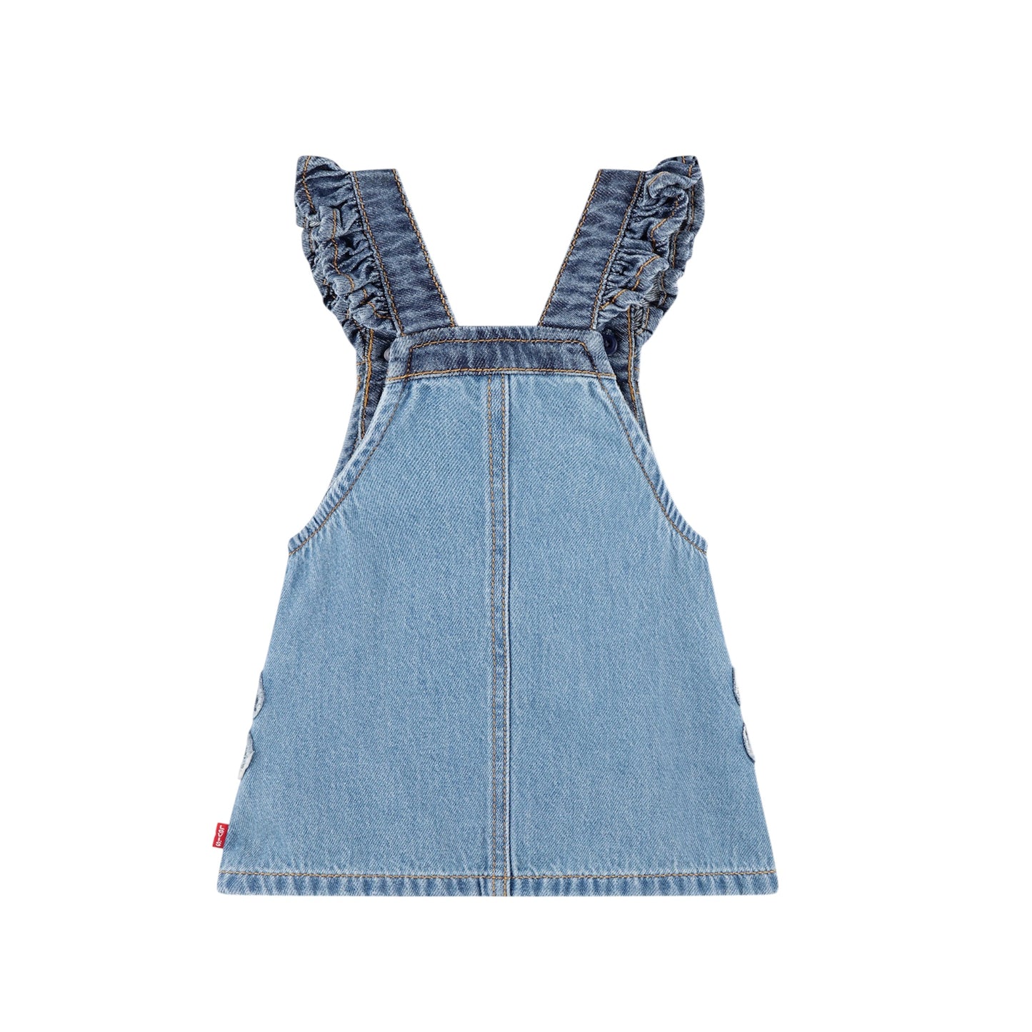 Levi's - Denim pinafore dress, flower
