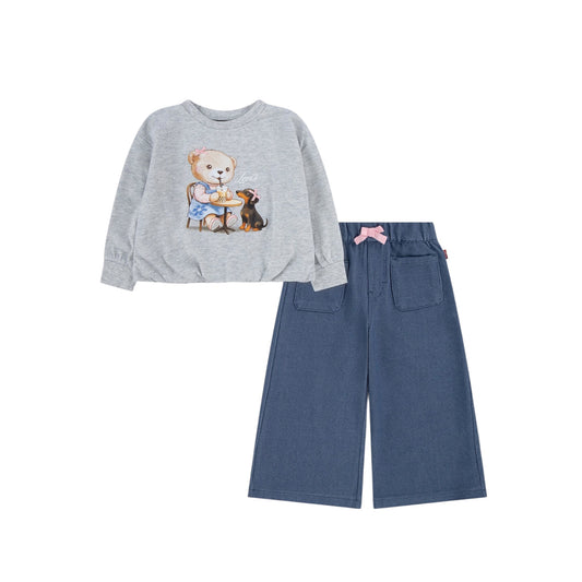 Levi's - Grey top and jeggings