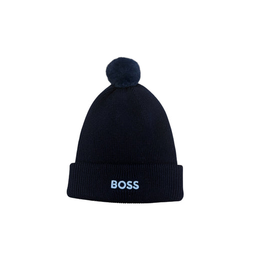 Boss - Pull on hat, navy, 0-6m