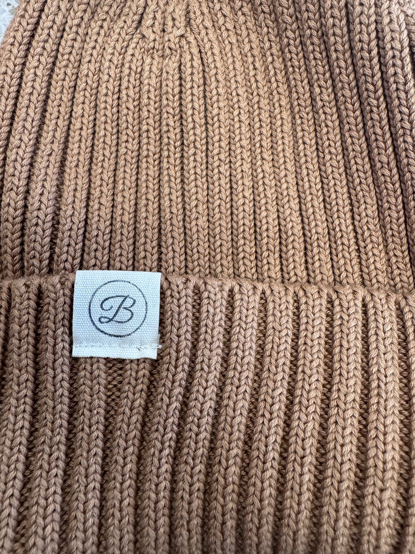 Betty Mckenzie - Cable Knit Hat, Biscuit