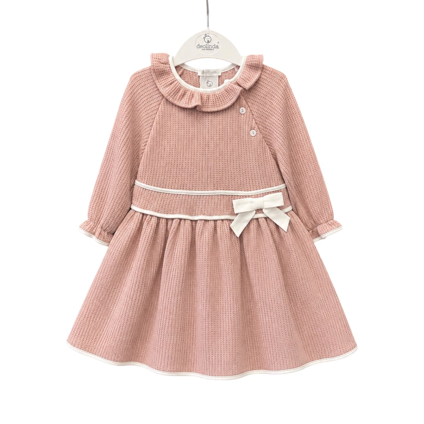 Deolinda - Dress, waffle knit